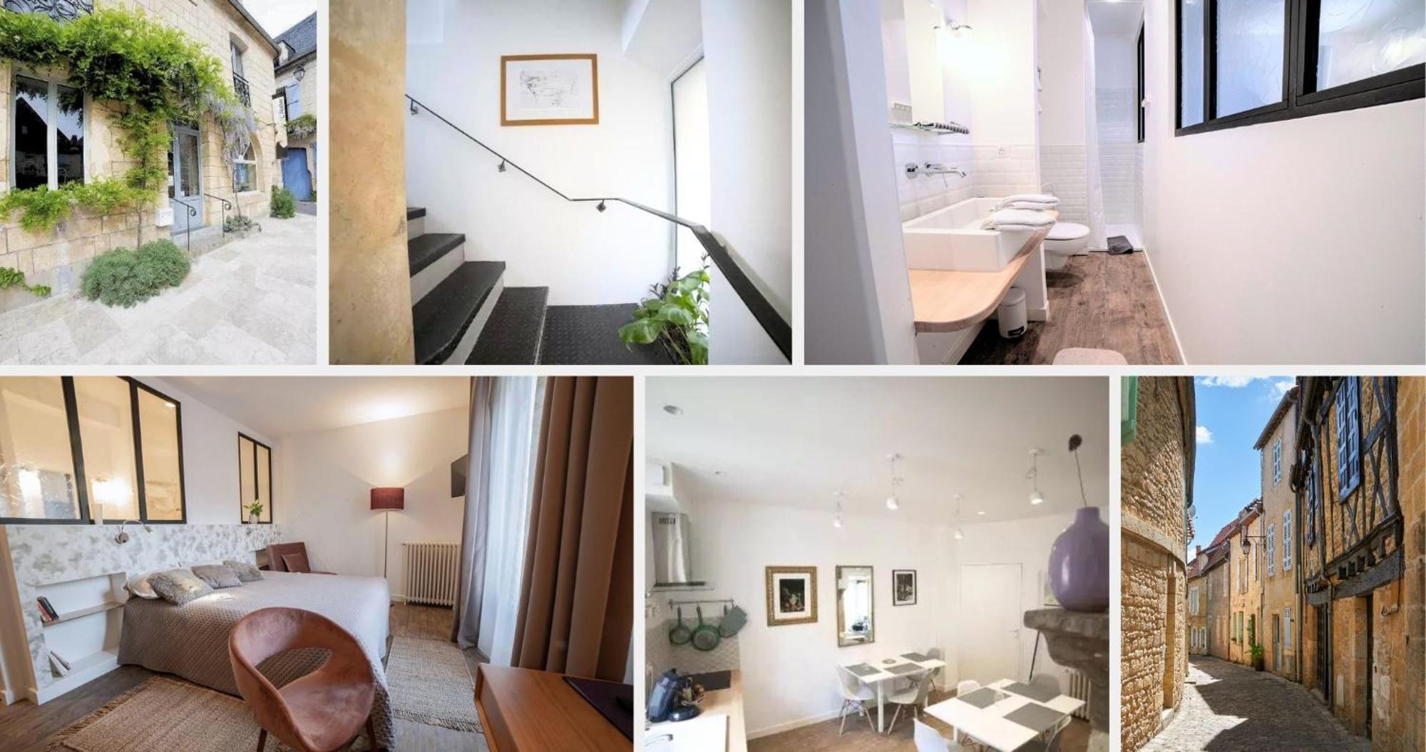 Les chambres de l'ATELIER à Montignac Lascaux Esterno foto